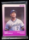 Gary Sheffield Star Set (Milwaukee Brewers)